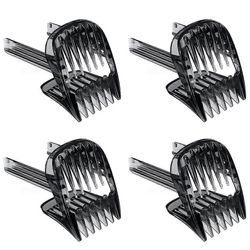 4X uusi 1-7mm hiustenleikkuukampa HC9450 HC9490 HC9452 HC7460 HC7462 korkealaatuiselle hiustrimmerille Rep harmaa
