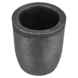 Laboratoriokokeet Grafiittisaviupokkaat Sulatusrauta Alumiini Harrastajat Musta 9.46X9.46X8.92CM Korroosionkestävyys 1Pack