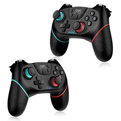 2 Pack Switch -ohjaimet, Wireless Switch Pro -ohjain kytkimelle 2/Switch/Lite/OLED, peliohjain Motion Senillä