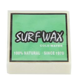 Høj kvalitet Anti-slip Surf Wax Surfboard Skimboard Skateboard Waxes (grøn)