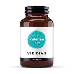 Viridian Organic valerian 400mg 60 capsules