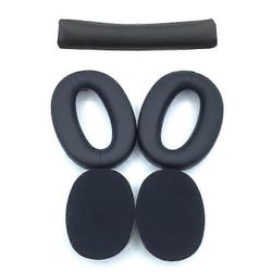 Kuulokkeiden suojus + pääpantasarja Sony MDR-1000X WH-1000XM2 -kuulokkeille Musta
