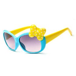Fashion Kids udendørs solbriller Børn Cute Bowknot Briller Uv solbriller C