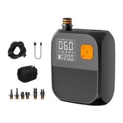 8000mAh langaton sähköinen ilmapumppu LED-valaistus ilmakompressori puhallettava pumppu auton surffaukseen SUP-lautavene Valokuvan väri
