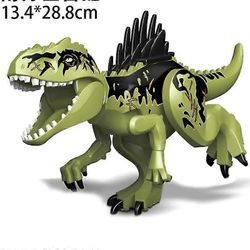 Liitu paleontologia Villi peto Rakennuspalikka Dinosaurus Lasten kokoonpano Lelu-punainen Pitkä Sarvipäinen Härkä Banmo Giganotosaurus