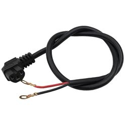Citycoco Power Connector -kaapelin latauspistorasiaan Pidennetty kulmakaapeli Citycoco Electric Scoo:lle Black