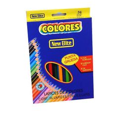 Yunshu 12 24 36 Farvet Blyant Sæt SkoleArtikler Diverse Farver Lang 36pcs