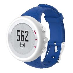 AIR Udskiftning silikone kvinder rem til SUUNTO M1 / M2 / M4 / M5 blå