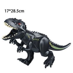 unbrand Dinosaurushahmot, Indominus T Rex -lohkot, Suuri dinosauruslohko, lasten syntymäpäiväjuhlat F