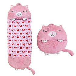 2021 Nyeste stil sovepose børn doven varm sovepose sovepose sovepose børns pude Pink 160 x 60cm