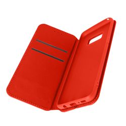 Avizar Bagcover Galaxy S8 Wallet og stativfunktion - Rød