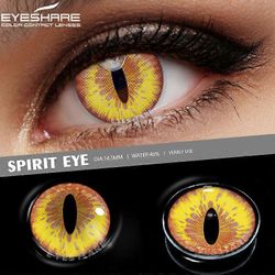 Redkid Hullu linssi DINOSAUR CATEYE NUCLEAR -sarjan Cosplay-värilinssit Halloweenille Värilliset silmälinssit Kosmeettinen silmälle HENKI SILMÄ