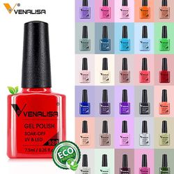 Meixia Venalisa 7,5 ml neglegellak 60 farver Glitter Farve Top Sælger Til Neglekunst Manicure Topcoat Blød emalje Uv Gel Lak 913