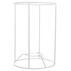 Metallinen DIY-lampun runko, tyylikäs ja tukeva, sopii erilaisiin valaistustyyleihin Valkoinen 20.00X14.00X14.00CM