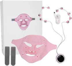 Linkrunning Elektrisk ansigtsmassager, antirynkemagnetmassagemaske, ansigtsløftningsmaskine - Hudpleje 3 tilstande, fremmer hudabsorption af ansigt...