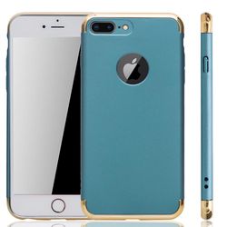 König Apple iPhone 7 Plus etui Mobiltelefondæksel Beskyttelsestaske Taske Blå