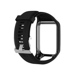 AIR Silikonerem til TomTom Spark Runner 2/3 Golfer2 - Sort