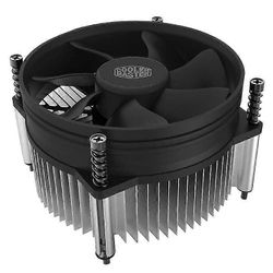 i50 CPU-jäähdytin 92 mm: n hiljainen jäähdytystuuletin jäähdytyselementillä pistorasiaan LGA 1150 1151 1155 1156 CPU rad musta hopea