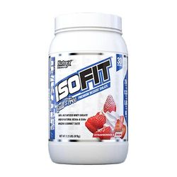 Nutrex Research ISOFIT Mansikat & kerma, 30 annosta (1 kpl pakkaus)