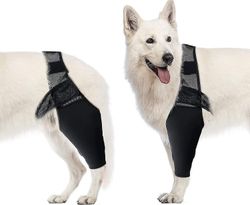 koiran kyynärpäätuki, koiran kompressiopolvituki, kyynärpään ja olkapään tuki, dysplasia, niveltulehdus, kyynärpään kovettumat, painehaavat, olkapä...