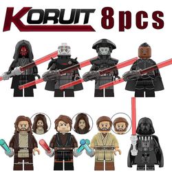 8stk/sæt Star Wars Series figur samlet Mini byggeklods Action figurer Legetøj h3687