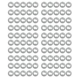 100kpl NFC Ntag213 NFC tarratarra 13.56MHz ISO14443A 213 tarra universaali Lable kaikille NFC-yhteensopiville puhelimille Kuten