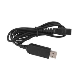 USB-latauspistokekaapeli HQ8505 Virtajohtolaturi Sähköinen sovitin Philipsin parranajokoneille 7120 7140 716 musta