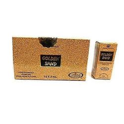 AL-REHAB Pakkaus 12 myskihajuvettä Al Rehab Golden Sand 3ml 100% öljyä
