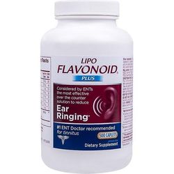 Lipo-Flavonoid Lipo-flavonoide plus øre sundhed supplement til tinnitus, 500 caplets