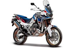Breey Honda Africa Twin Adventure Diecast Malli 1:18 Valkoinen/sininen Zj