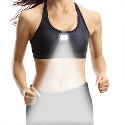 Juoksuvalot Turvallisuus Lenkkeily LED-valo juoksijoille ja lenkkeilijöille Hyvä näkyvyys USB-latauslinjalla ja vahvalla magneettipidikkeellä