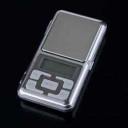 0,01-500g Pocket Digital Scale Smykker Gullveiing Mini LCD elektronisk vekt