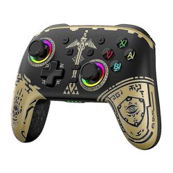 Kingdom Game Controllerin kyyneleet Switch Pro OLED -pelikonsolin peliohjaimille Joystick-A XC Musta kulta