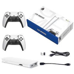 40000+ 4k HDMI TV videopelitikku retro pelikonsoli w / 2 langaton ohjain M15 64G