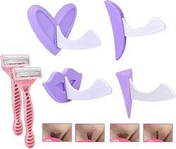 unbrand Kannettava bikinitrimmeri naisille - karvanpoisto parranajokaavainsarja yksityisille, salainen intiimityökalusarja (violetti)_Special lahja