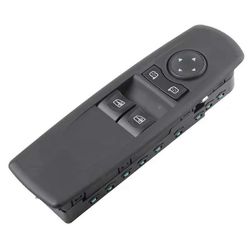 Auto 809610004R Master sähköikkunan ohjauskytkinpainike Renault Megane III:lle Musta