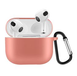 Coosilo Til Airpods 4 Silikone Protective Cover Airpods Wireless Bluetooth Headset Sag orange