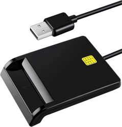 SBSGV CAC -kortinlukija armeija, CAC-lukija, älykortinlukija DOD sotilaallinen USB Common Access CAC, yhteensopiva Windowsin, Mac OS: n ja Linuxin ...