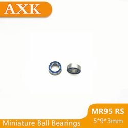 Tidsbegrænsede Mr95rs med Abec-3 (10stk) 5*9*3 Mm Miniature Mr95-2rs Kuglelejer Rs Mr95 2rs Med BlåForseglet L-950dd
