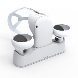 Oculus Quest 2 Vr headset og controller opladningsdockstativ Wigslar