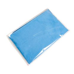 Zhuopai Dobbeltsidet fleece hurtigtørrende håndklæde Transportabelt Yoga fitnesshåndklæde Absorberende mikrofiber sportshåndklæde blå twinset