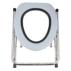 WC kannettava retkeilytuoli taitettava istuin potta taitettavat wc:t jakkara commode sängyn vieressä porta mobiili vakaa matka ulkona