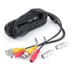 10m 33ft Home Surveillance Cctv Kamera Dvr Video Power Security Bnc Rca Kabel