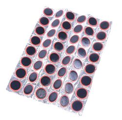 48pcs 25mm runde eller firkantede gummi cykel dæk patch