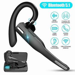 Trucker langaton Bluetooth 51 kuulokemikrofoni Dual Mic Earbud -taustamelun vaimennus