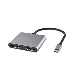 4 in 1 Type C - Dual HDMI-yhteensopiva laajennusjakaja PD USB HUB