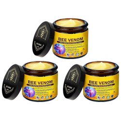 Mehiläismyrkky kipua lievittävä luun parantava voide, mehiläismyrkkyvoide niveltulehdukseen, lievittää kipua lievittää jäykkyyttä 3pcs