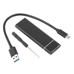 Dual Protocol M2 SSD Case M.2 NVMe SATA SSD -kotelosovitin 10Gbps USB 3.1 Type C ulkoinen kiintolevykotelo tukee M- ja B&M-näppäimiä