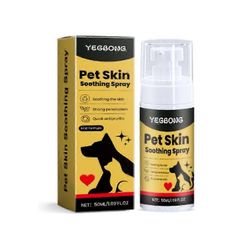 Lemmikkien ihosuihke Koiran ja kissan ihonhoitosuihke, Rauhoittava suihke Puhdistaa ja pehmentää ihoa, Rauhoittava kutinaa ehkäisevä suihke Ravitse...