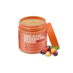 unbrand Raaka batanaöljy hiusten kasvuun - 100 % puhdasta, orgaanista batana Hondurasista paksuille ja vahvoille luonnollisille hiuksille - Puhdist...